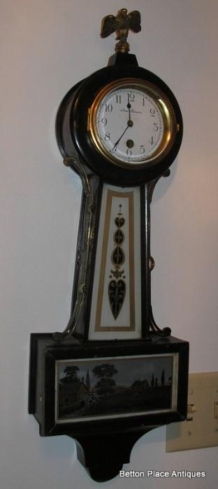 Antique Banjo Clock New Haven Connecticut