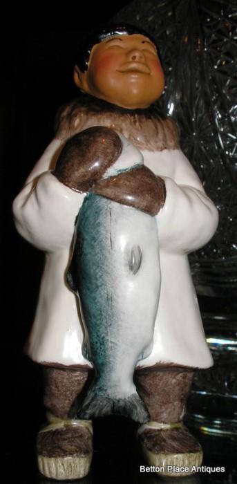 Alan Johnson Eskimo Figurine
