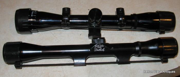 Simmons Rifle Scope Model 21007......and a Weatherly Mark XX11 4x50 Rifle Scope
