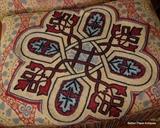 Beaded pillow top.....exquisite piece in person