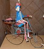 Wonderful Papier mache art work, several pieces, this is Uncle Sam