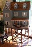 Dollhouse and stand