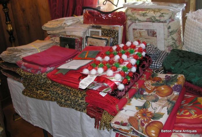 Beautiful Linen, sheets, tablecloths and more