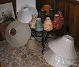Abundance of Lamp Shades