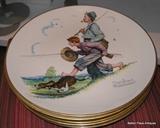Norman Rockwell Plates