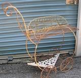 Old Wrought iron Cart