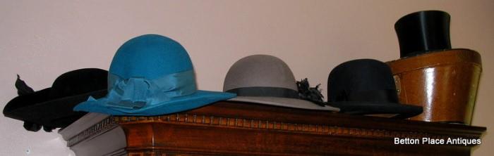 More Hats including two Top Hats