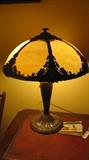 Beautiful leaded glass lamp
