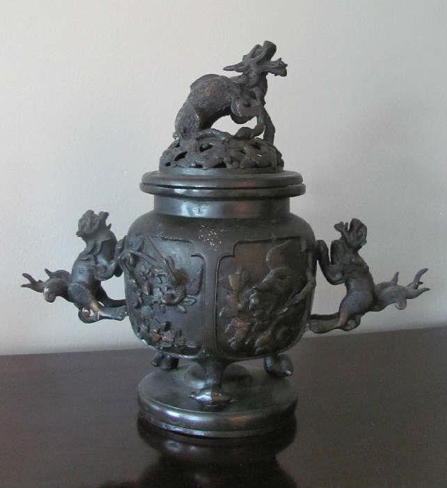 Asian Antiques. Bronze Censer. 