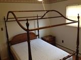 Young Hinkle bedroom set, including a full size bed w/ canopy frame