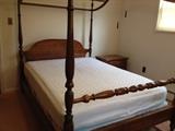 Young Hinkle bedroom set, including a full size bed w/ canopy frame