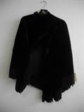 Black sheared mink cape by Birger Christensen starts at $650