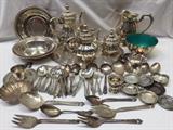 Large Collection or sterling silver and still growing. All pieces start at just melt value. 