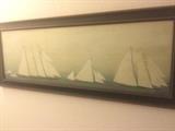 Sailing boat print