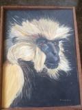 Monkey painting by Presnell