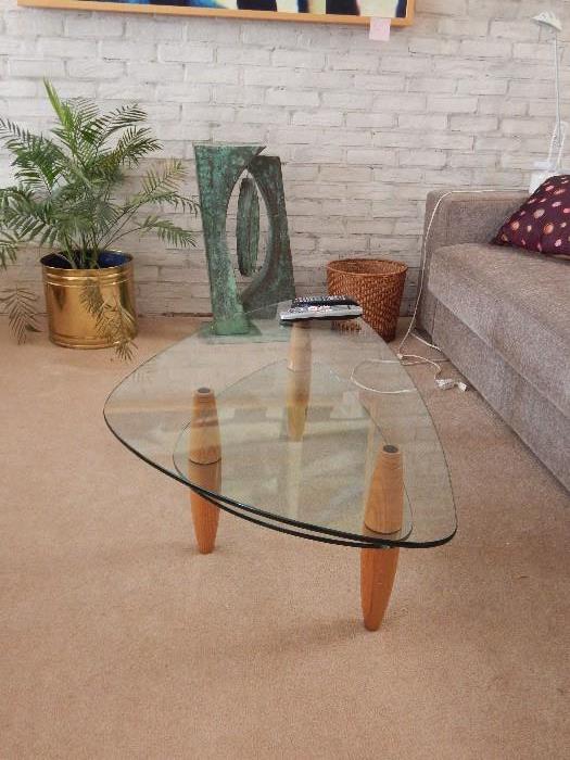 Contemporary coffee table.