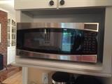top of the line GE microwave oven