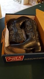Tony Lama Cowboy Boots Size 8
