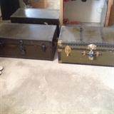 Military foot lockers