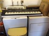 Washer & dryer. Keuboard