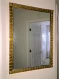 Antique Gold Gesso Mirror 