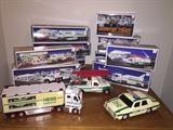Collectible Hess Trucks - Most are MIB 