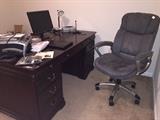 Mahogany executive desk 