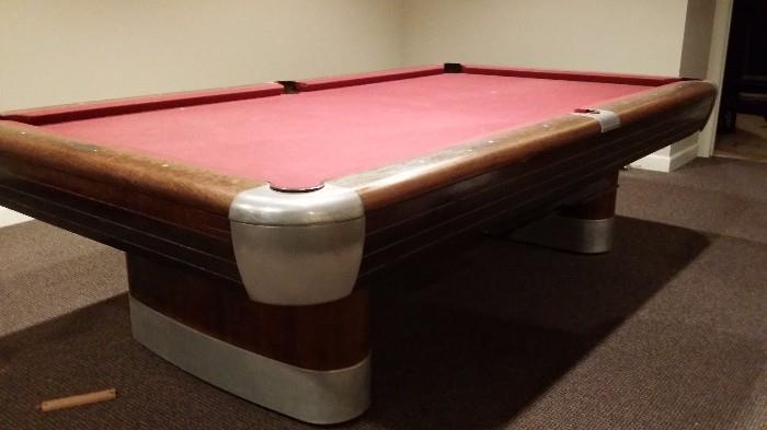 Iconic Collectible Billiards Table the Brunswick Anniversary