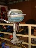 Vintage outboard Evinrude motor