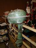Vintage outboard motor