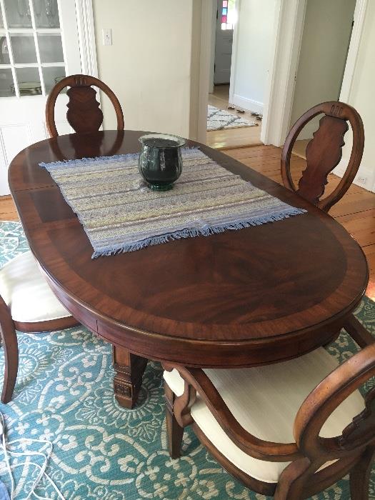 Dining room table with 5 chairs