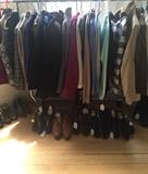 Really wonderful clothing. Especially for men. Sizes medium to large, shoes size 10 to 11. Many designer names.