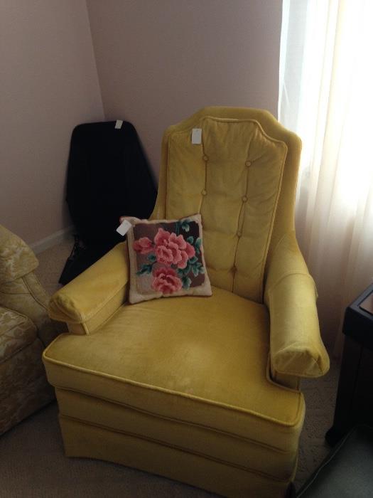 Yellow chair again