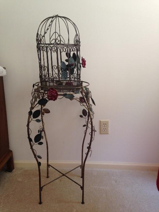 wrought iron stand