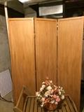 wooden room divider