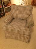 upholstered easy chair