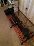 Nordic track rowing machine