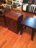 small chest & table