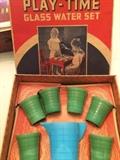 Child's antique glass set