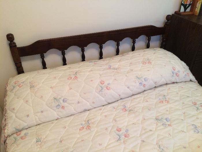 Full bed and mattress 