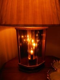 Smoky Glass Lamp