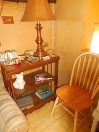 Mahogany 2 Tier Shelf