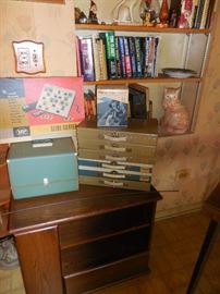Vintage Slides in Metal Carrying Case
