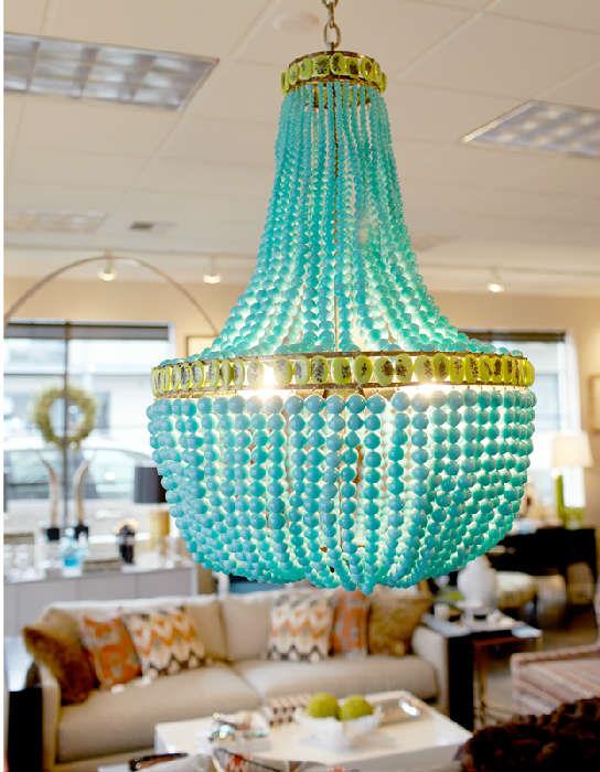 Currey & Co. Chandelier. Retail: $6000 | Our Price: $1800