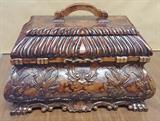 Wood Carved Box