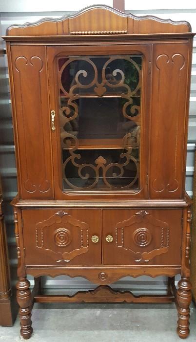 Antique Cabinet                                                                     36"W x 18"D x 66"H