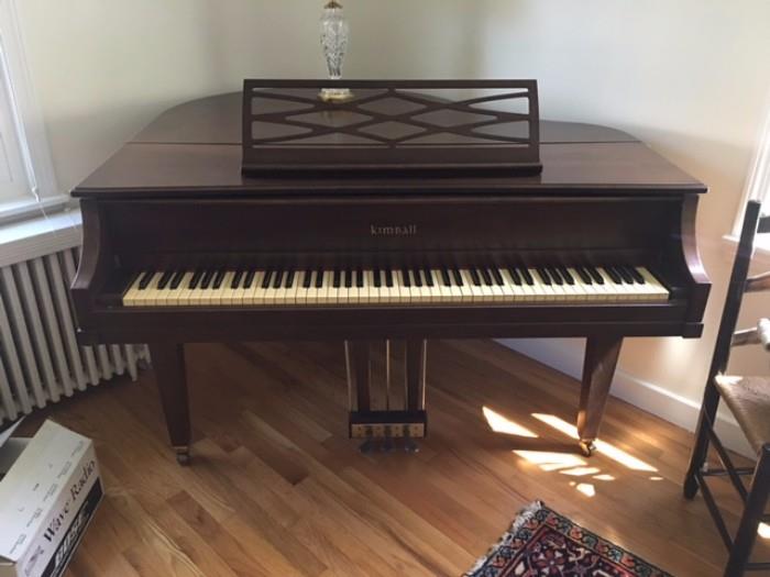 Kimball Baby Grand Piano with Bench 