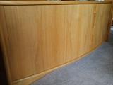 Danish Modern Teak dining set with buffet/china cabinet