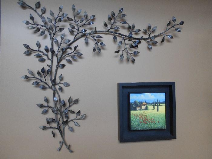 Leaf Wall Hanging and Picture