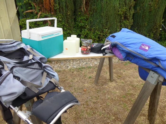 Camping/ Hiking Gear North Face Goose Down Sleeping Bag